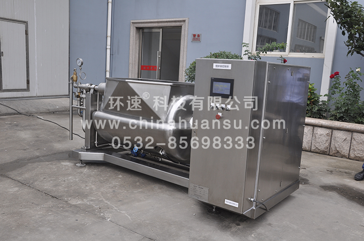 環(huán)速智能攪拌鍋WZJ-500食堂自動攪拌鍋，人性化設計          環(huán)速科技