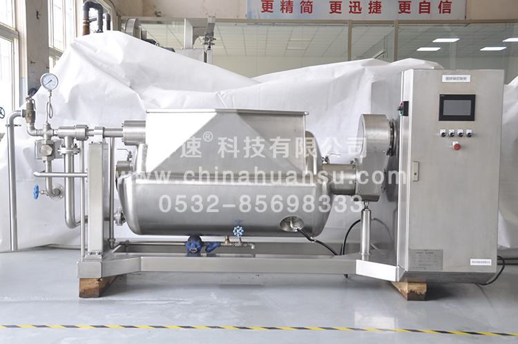 環(huán)速智能攪拌鍋WZJ-500食堂自動攪拌鍋，人性化設計          環(huán)速科技