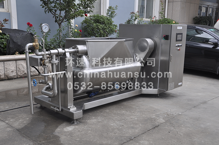 環(huán)速智能攪拌鍋WZJ-500食堂自動攪拌鍋，人性化設計          環(huán)速科技